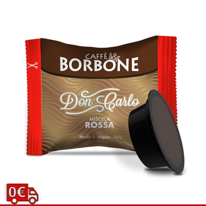Capsule Caffè Borbone miscela Rossa compatibili Lavazza a Modo Mio spedizione gratuita