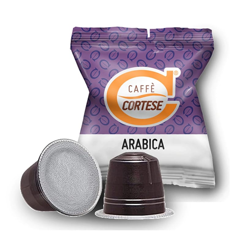 Capsule caffè Cortese miscela arabica compatibili Nespresso