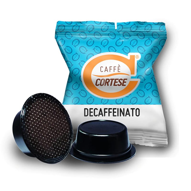 Capsule caffè Cortese miscela decaffeinato compatibili Lavazza a Modo Mio