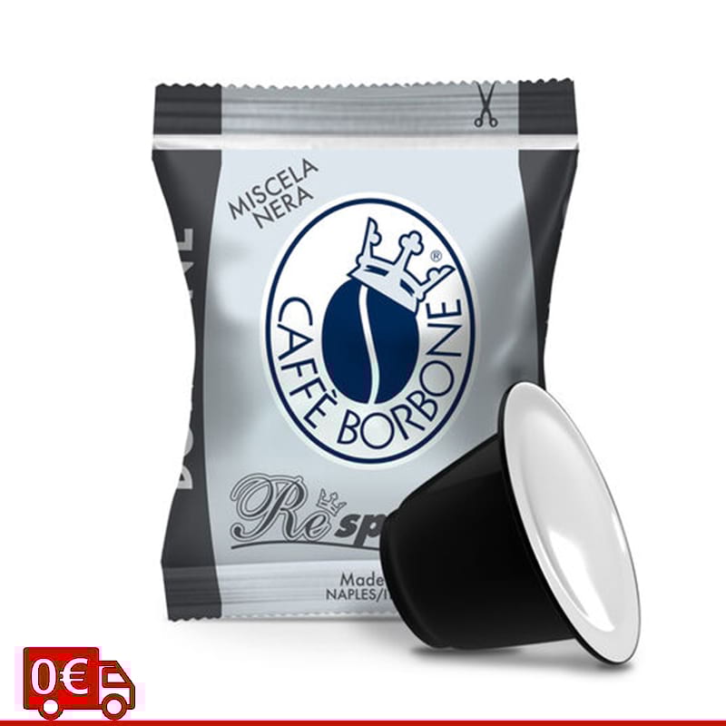 Caffè Borbone miscela Nera Capsule compatibili Nespresso spedizione gratuita