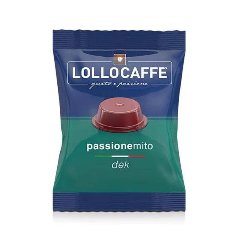 Caffè Lollo miscela Dek Capsule compatibili Lavazza a Modo Mio