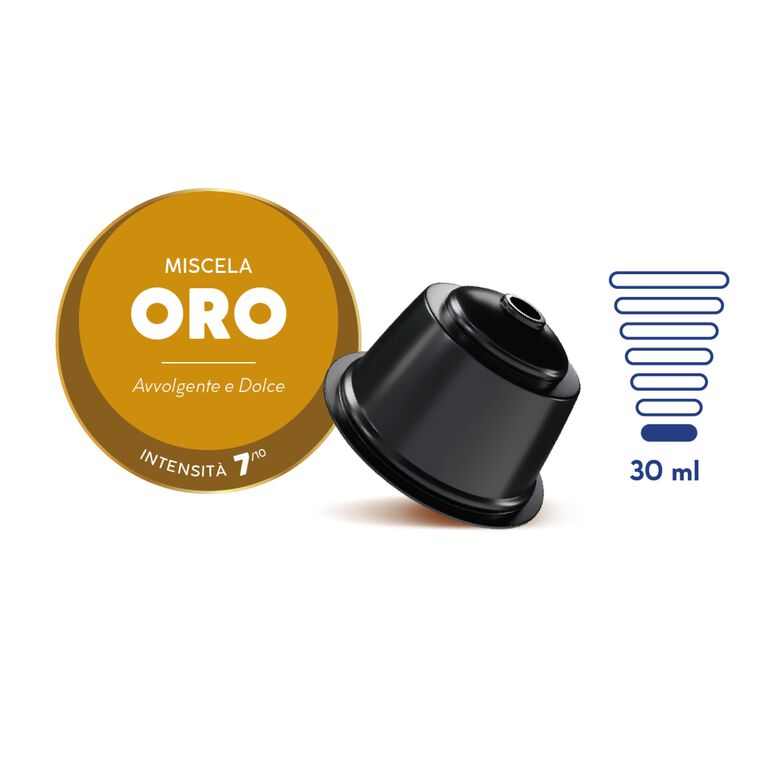 Capsule autoprotette caffè Borbone miscela Oro compatibili Dolce Gusto