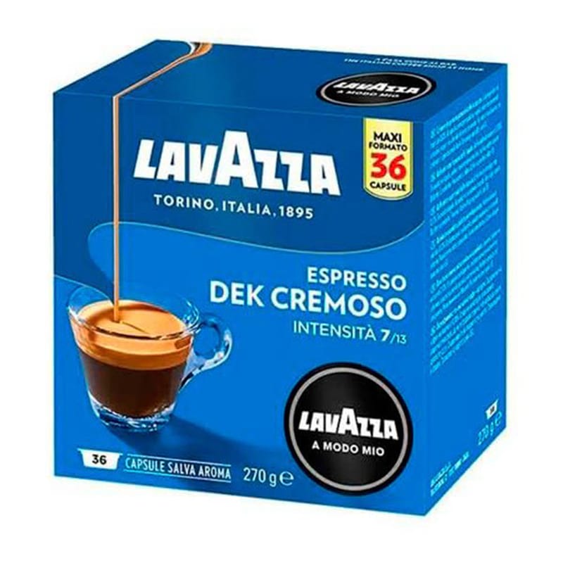 Capsule originali Lavazza a Modo Mio decaffeinato