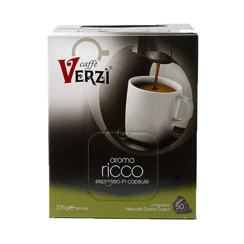 Capsule Verzì aroma ricco compatibili Nescafè Dolce Gusto