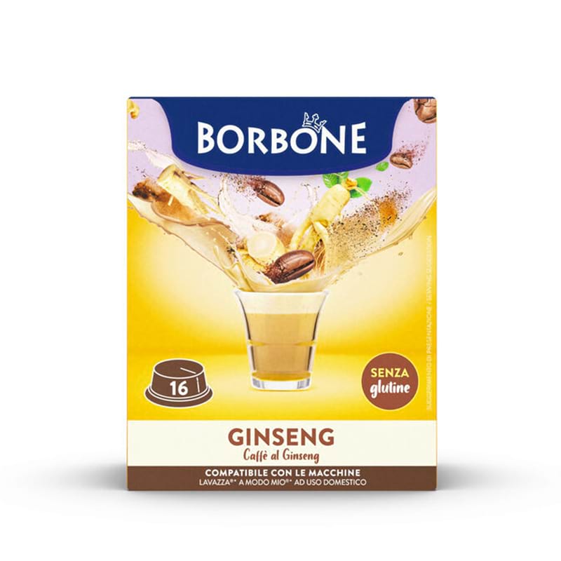 Caffè al Ginseng Borbone capsule compatibili Lavazza a Modo Mio