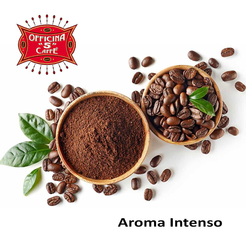 Intensives Aroma - Officina 5 gemahlener Kaffee