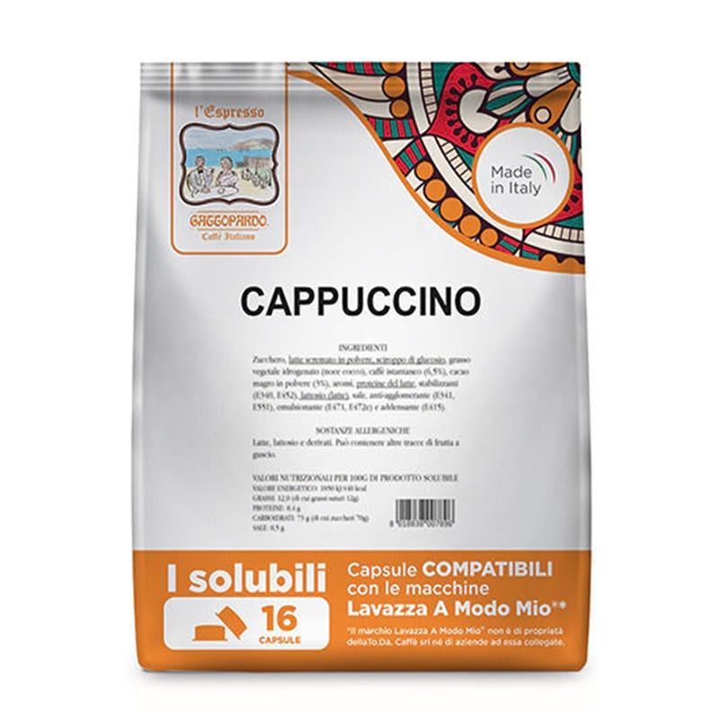 Cappuccino Gattopardo Capsule compatibili Lavazza a Modo Mio