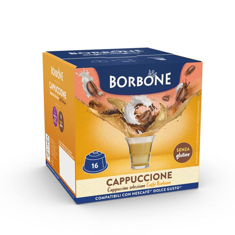 Cappuccione Borbone in capsule Nescafè Dolce Gusto