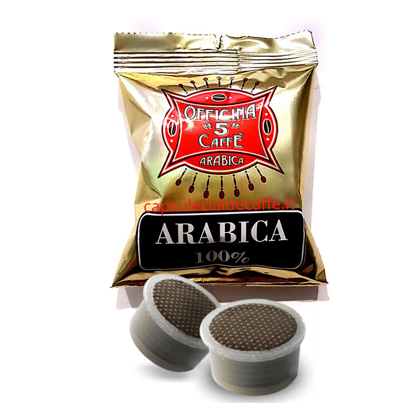 Arabica Officina 5 caffè Capsule compatibili Lavazza Espresso Point