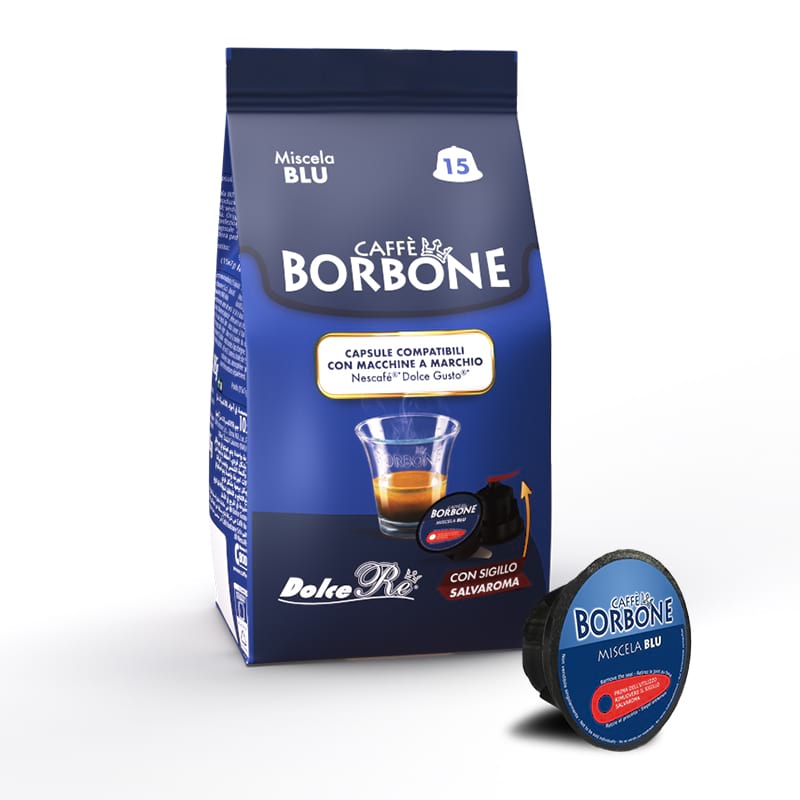 Caffè Borbone miscela Blu - Capsule Nescafè Dolce Gusto