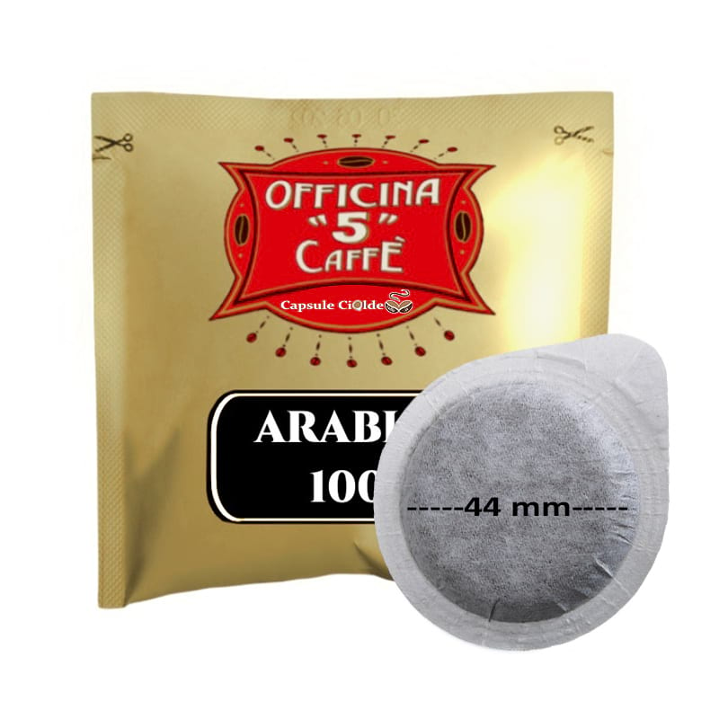 Cialde Ese 44 mm Arabica Officina 5 caffè