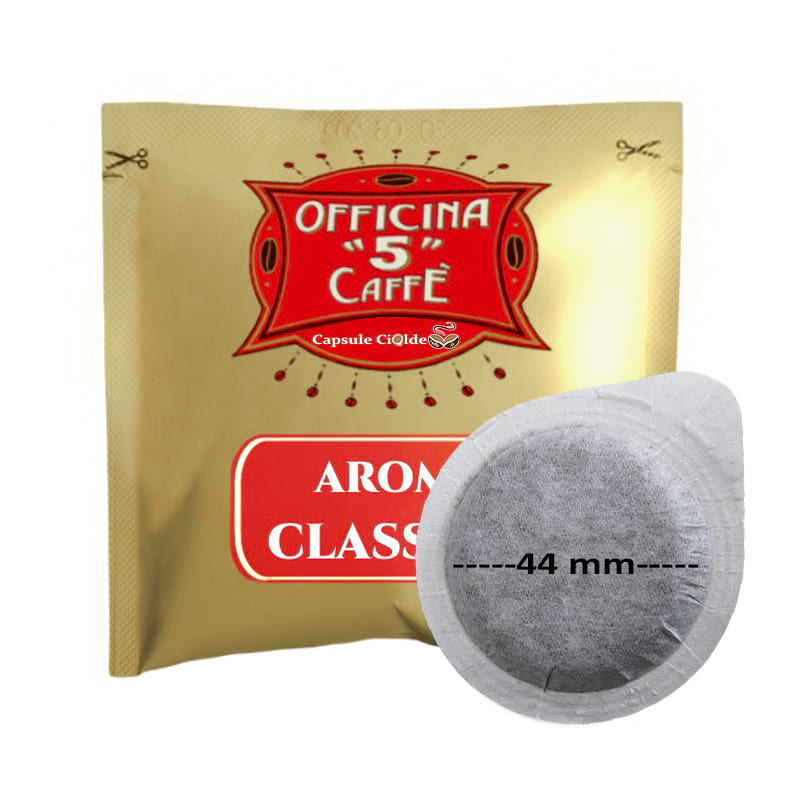 Aroma Classico Officina 5 caffè - Cialde Ese 44 mm