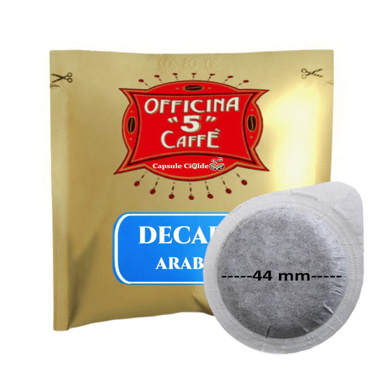 Cialde Ese 44 mm Decaffè Officina 5 caffè