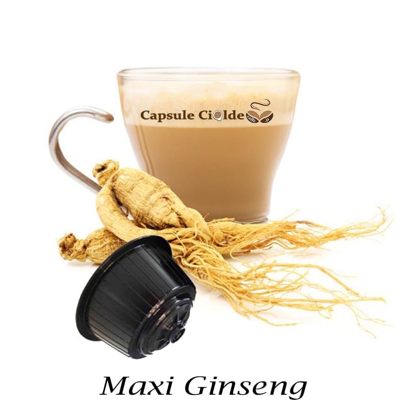 Maxi Ginseng in capsule compatibili Nescafè Dolce Gusto