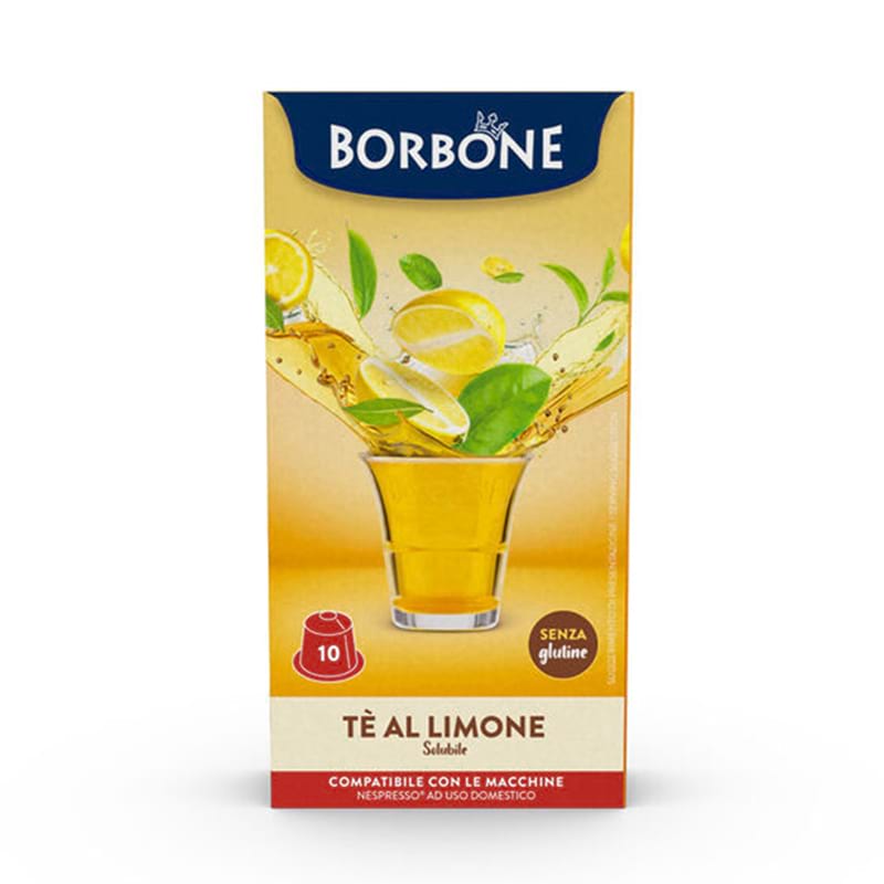 Tè Limone Borbone in capsule Nespresso