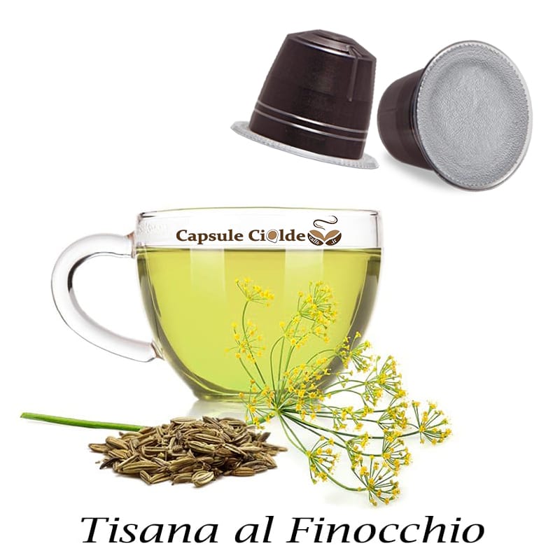 Tisana al finocchio in capsule Nespresso