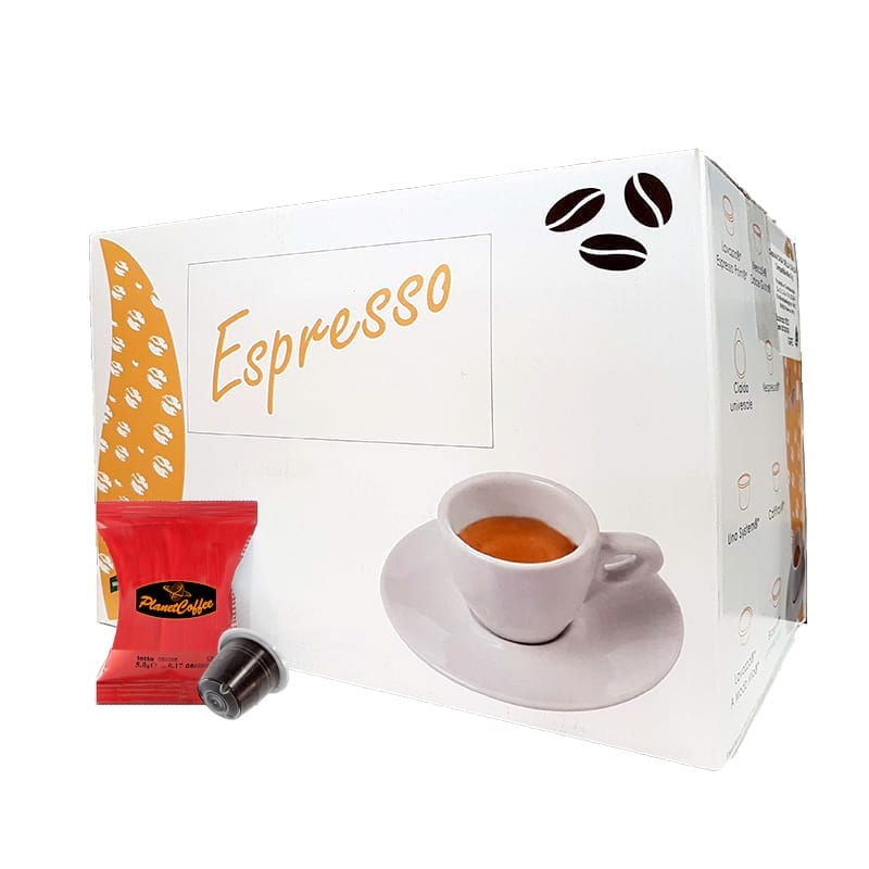 100 capsule Caffè Cupido miscela Dek compatibili Nespresso