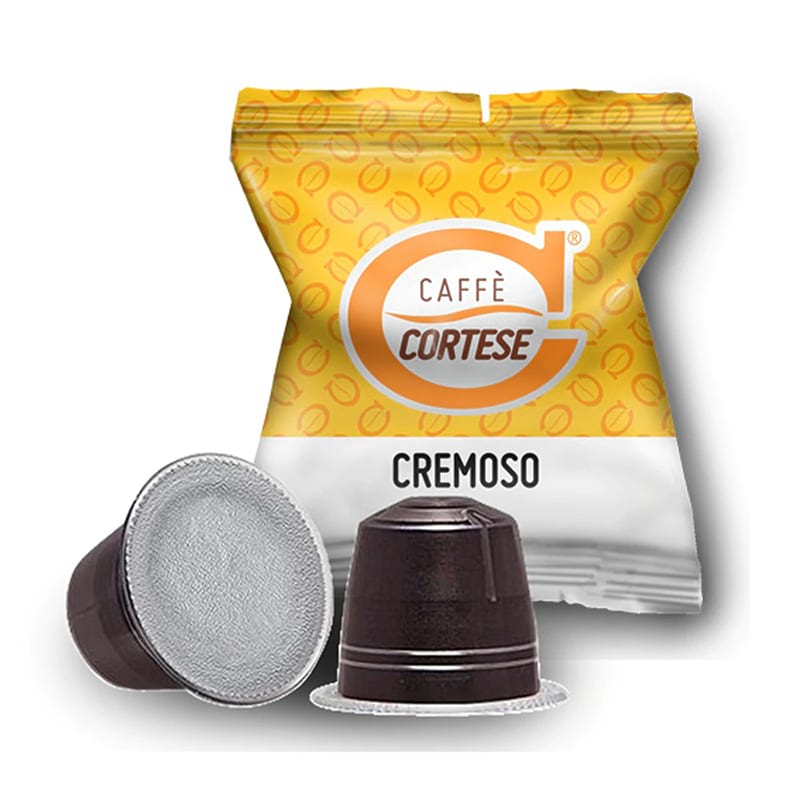 Capsule caffè Cortese miscela cremoso compatibili Nespresso