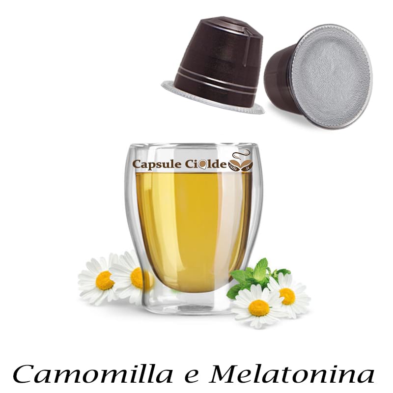 Capsule Camomilla con melatonina Borbone compatibili Nespresso