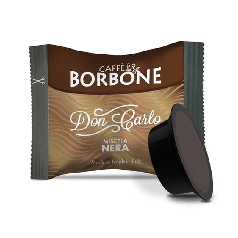 Caffè Borbone miscela Nera Capsule compatibili Lavazza a Modo Mio