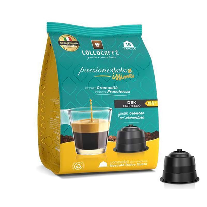 Capsule Lollo Dek compatibili Nescafe Dolce Gusto