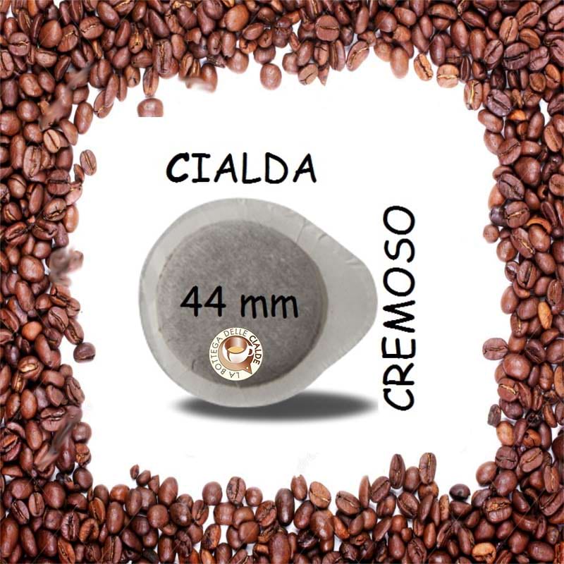 Cialde filtro carta 44 caffè Cremoso Bottega delle Cialde