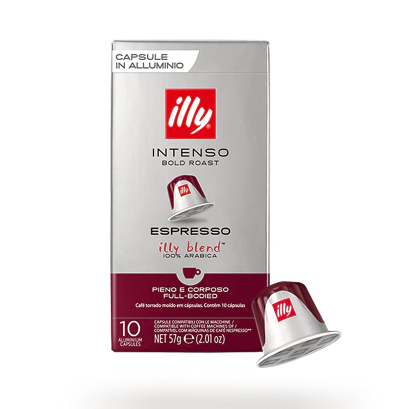 Capsule Illy tostato Intenso compatibili Nespresso