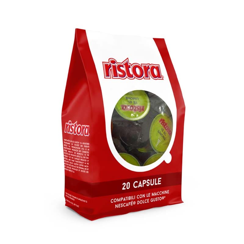 Ristora tè al limone in capsule compatibili Nescafè Dolce Gusto