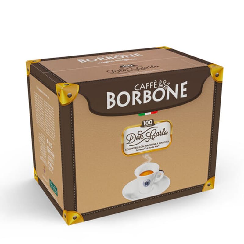 100 Capsule caffè Borbone miscela Blu compatibili Lavazza a Modo Mio