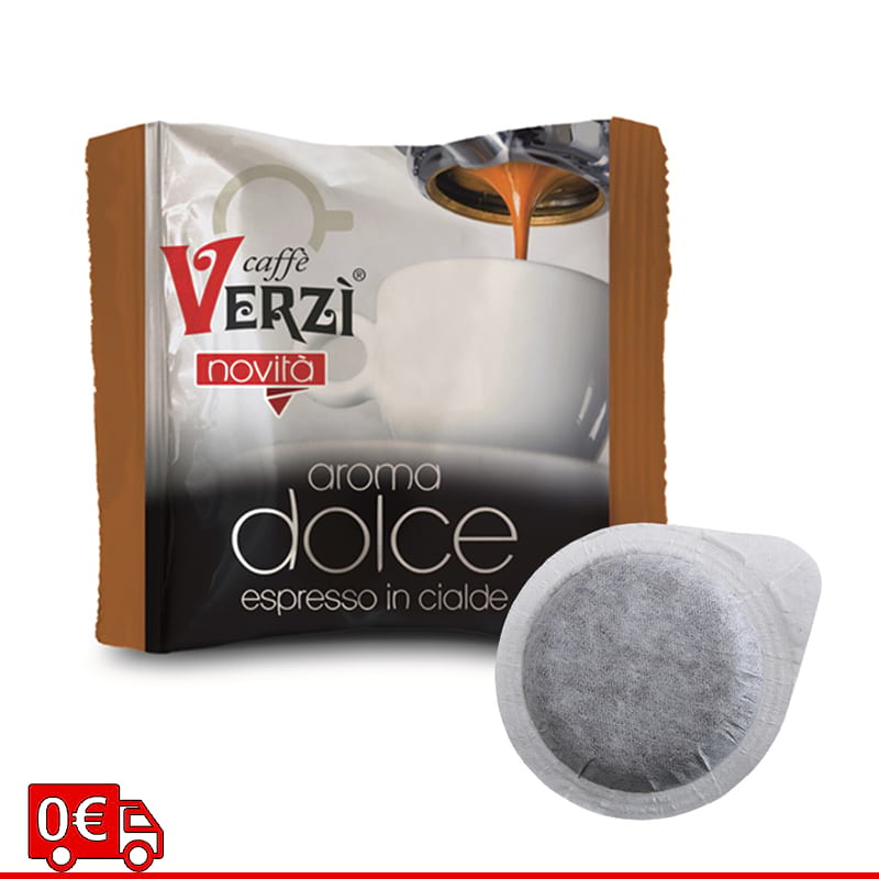 Cialde Verzì Aroma dolce filtro carta 44 mm