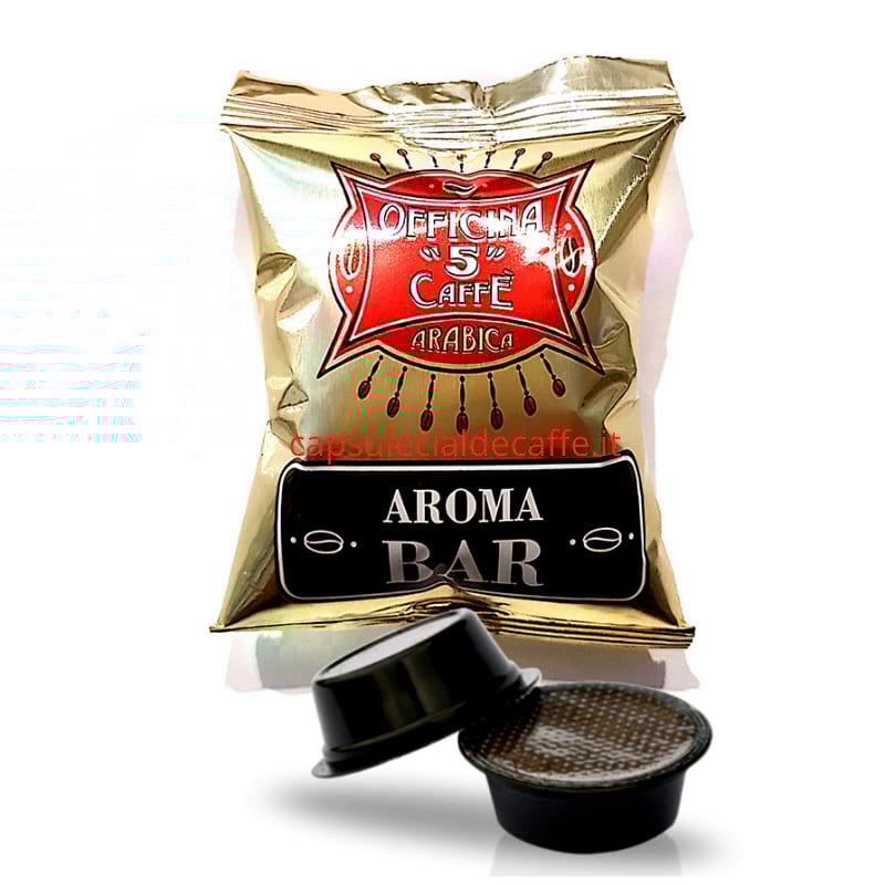 25 capsule Aroma Bar Officina 5 compatibili Lavazza a Modo Mio