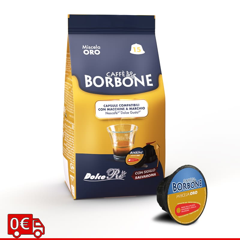 Capsule caffè Borbone miscela Oro Dolce Gusto