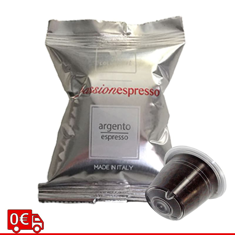 Capsule Caffè Lollo miscela Argento compatibili Nespresso