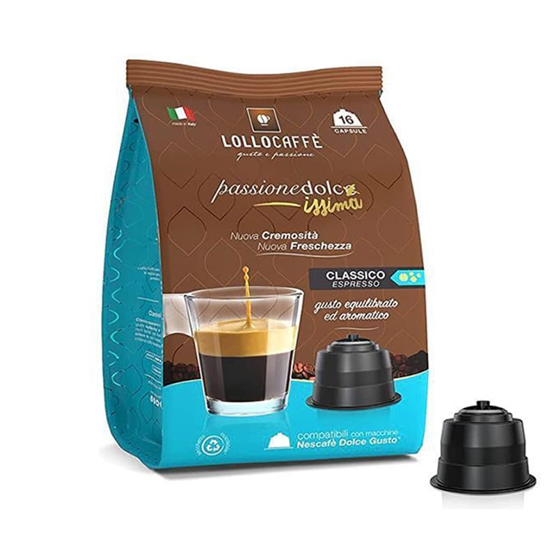 Capsule Lollo Classico compatibili Nescafe Dolce Gusto