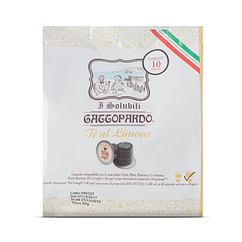 Cialde Capsule Compatibili Pixie - De Longhi Nespresso Caffè Gattopardo ToDa