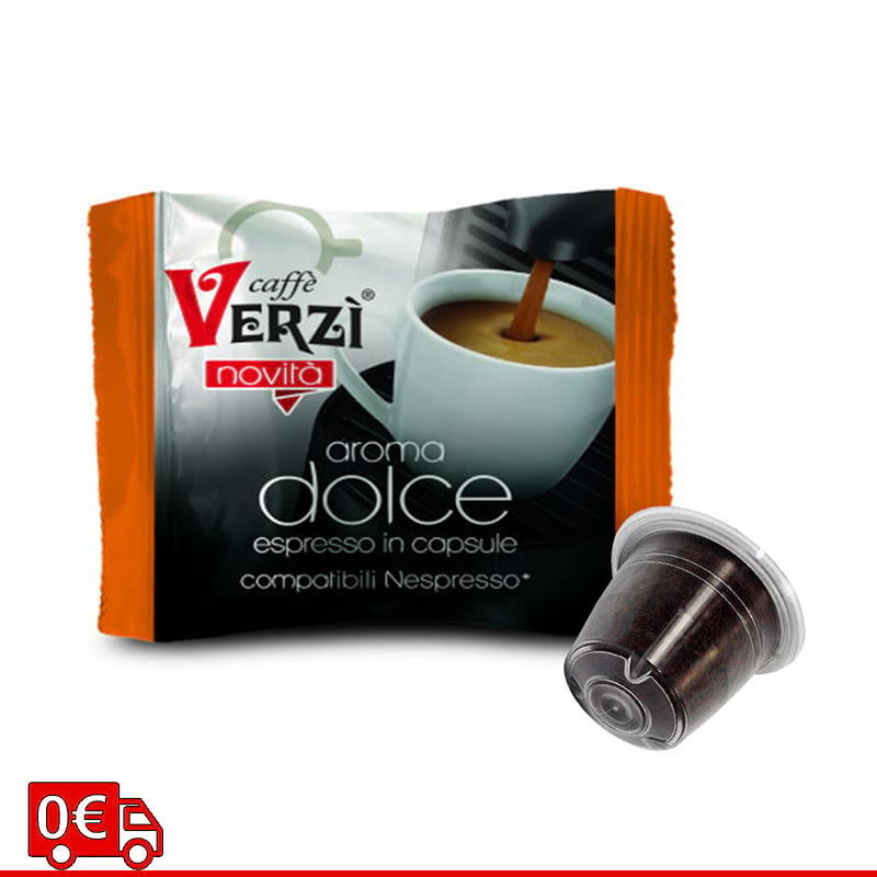 Caffè Verzì Aroma Dolce in capsule compatibili Nespresso