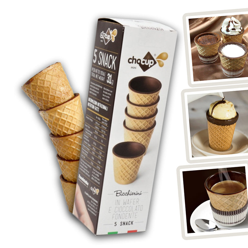 Chocup Mini Bicchierini Con Cioccolato 5 pezzi