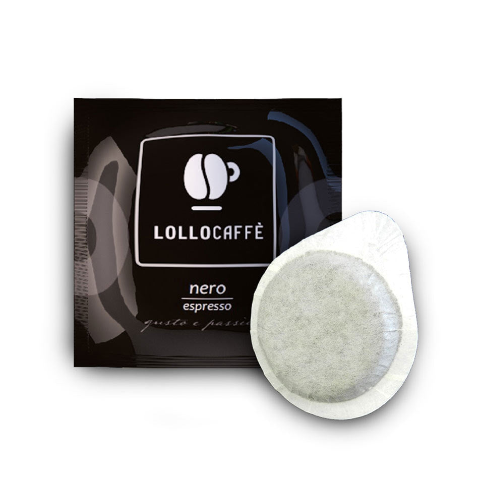 Cialde Ese 44 mm Caffè Lollo miscela Nera