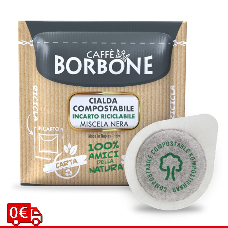 Caffè Borbone miscela Nera Cialde Ese 44 mm spedizione gratuita