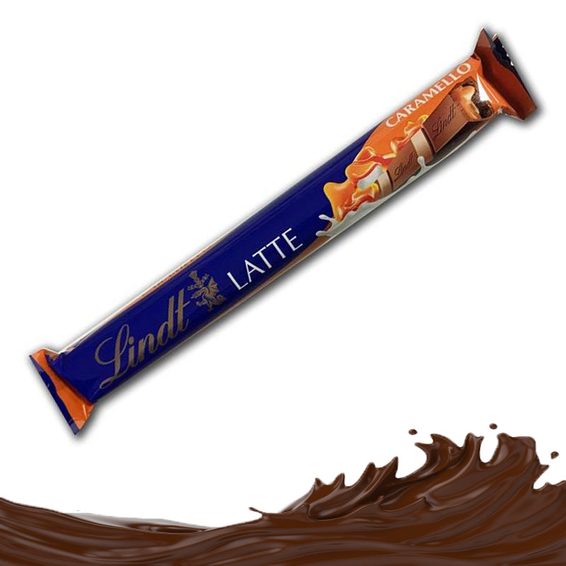 LINDT Barretta Cioccolato al Latte con Caramello 38 gr