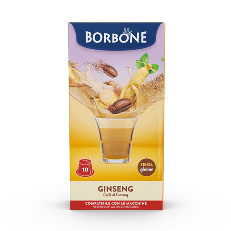 Caffè al Ginseng Borbone capsule compatibili Nespresso