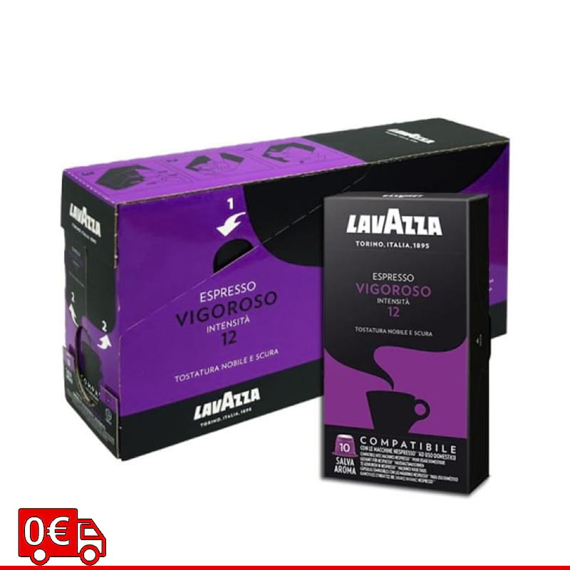 Caffè Lavazza Vigoroso - Capsule compatibili Nespresso