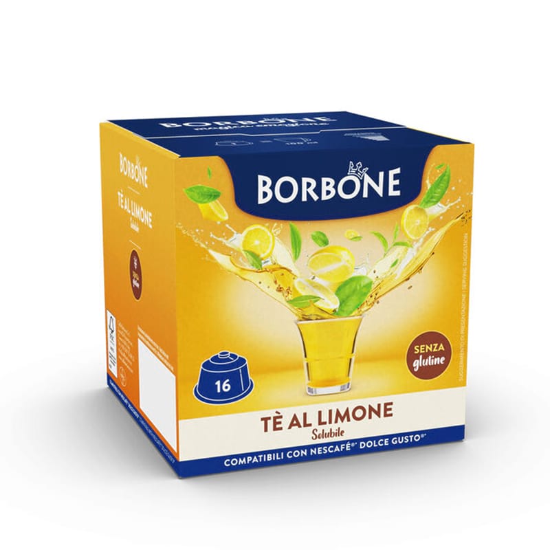 Tè Limone Borbone in capsule Nescafè Dolce Gusto