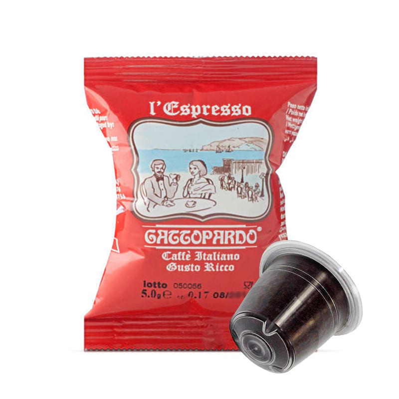 Caffè Gattopardo Gusto Ricco Capsule compatibili Nespresso